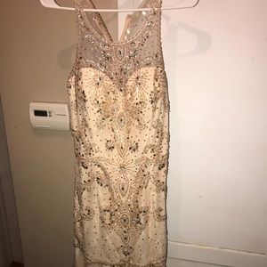 Elegant champagne dress